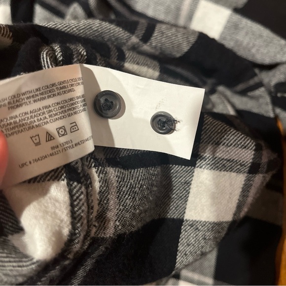 Woolrich Flannel Buffalo Plaid Long Sleeve Button Up Shirt XXL Casual - Picture 7 of 8